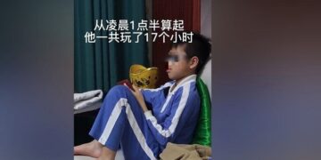 Padre chino obliga a su hijo a jugar videojuegos durante 17 horas como castigo